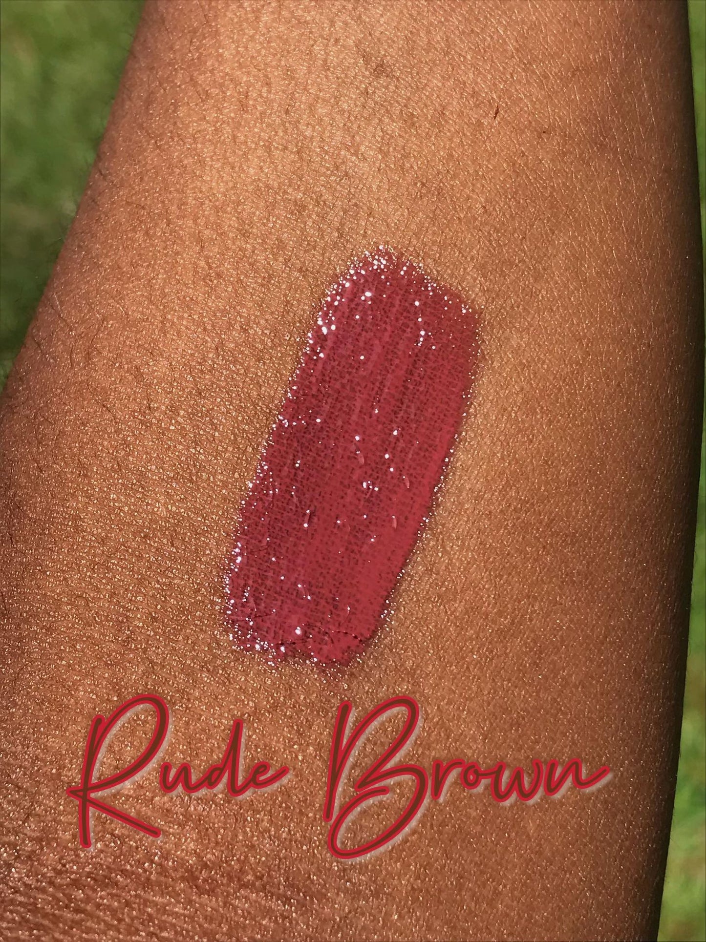 Rude Brown Lipgloss