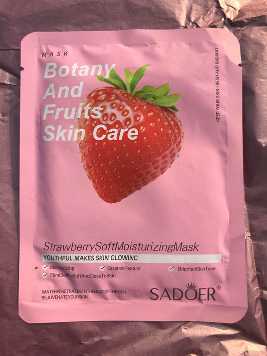 Hydrating Strawberry Skincare Peel Off Mask