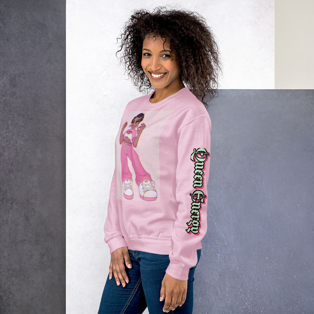 Natsu Haru - Moe Lipgloss Girl Sweatshirt